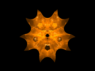 Calabi-Yau Manifold by Nicholas Mee