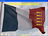 French Lesson Starters software