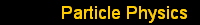 Particle Physics